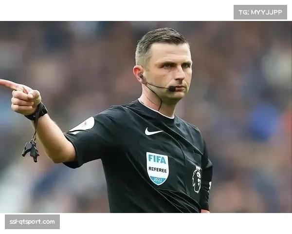 裁判安排：英超关键战曼城vs阿森纳将由迈克尔-奥利弗执法